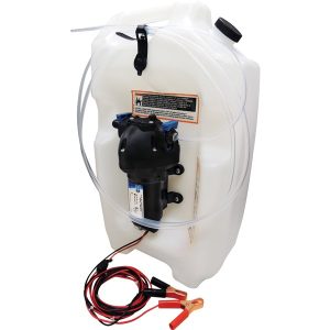Jabsco oliepumpe 12V med 13l tank