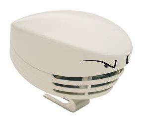 Enk.el horn 12V mini hvid