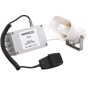 Horn elektronisk med mikrofon 24V