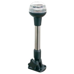 Lanternemast 12V 10W l-235mm