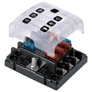 BEP sikringsholder 12/24V 6stk