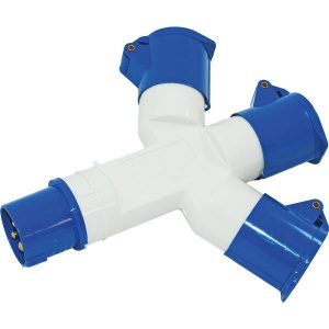 CEE 220v fordeler 3 udgange