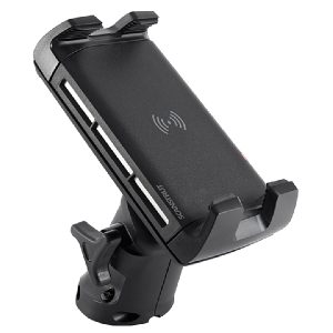 ROKK Edge Telefonholder med trådløs lader 10W, 12/24V