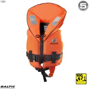 Skipper redningsvest Orange 70-100 kg.