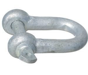 1852 Sjækel med vingeskrue galv. 10mm
