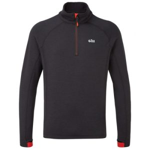 Gill 1081 4-vejs Thermal fleece m/hals lynlås Grafit Str XL