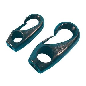 Nylonkrog sort 6mm 4stk