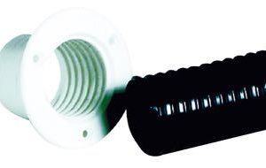 Styrkabel gennemføring plast Ø100mm