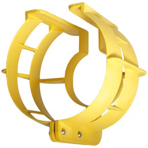 Kraftig propelbeskytter 10" 9,9-20hk "gul"