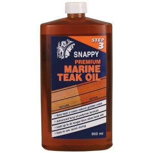 Snappy Premium Teak olie 950ml