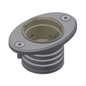 Lopolight 6W Deck/Spreader Light dimmable 74° sort