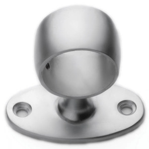 Gelænder holder Mat Crom