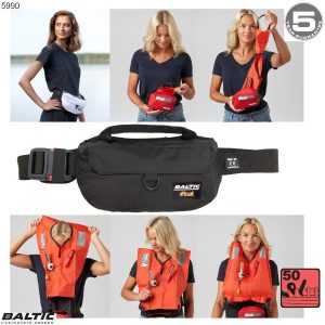 Baltic iFloat Softbag vest 50N Sort 40-130kg