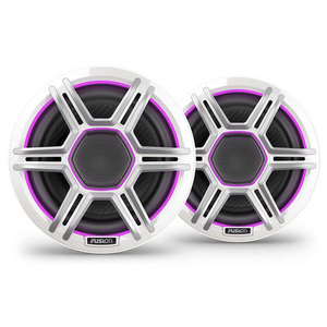 Fusion 8.8in Apollo LED Spkr w/ Sports White