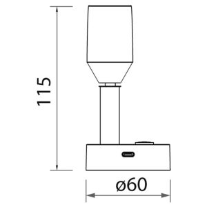 LED spotlight satin-finish - Billede 2