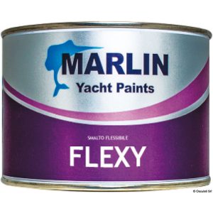 Marlin Flexy Gummibådsmaling Hvid 0,5ltr