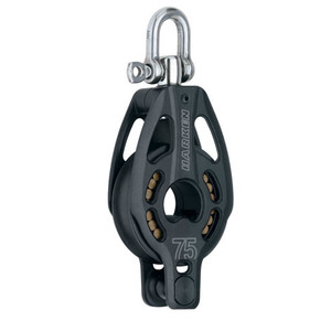 Harken AirBlok 75mm enkelt m. hunsvot