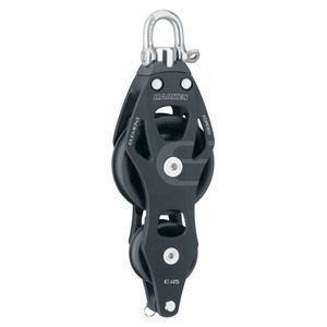Harken Element blok 45 mm violin m. svirvel og Cam