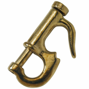 Kong Messing løjert pistol 50mm