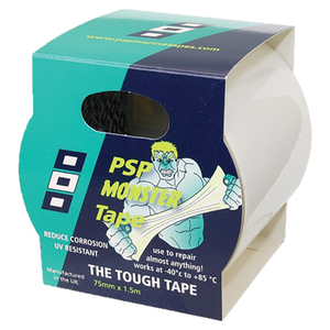 PSP MonsterTape 75mmx1.5m Clear