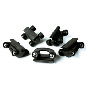 Rutgerson 1530-23-XX Slide kun med 15,5 mm hjul