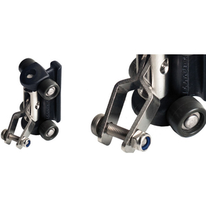 Rutgerson Slæde Med gaffel og store hjul.