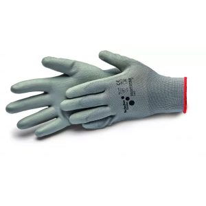 Schuller Handske Nylon grå - M