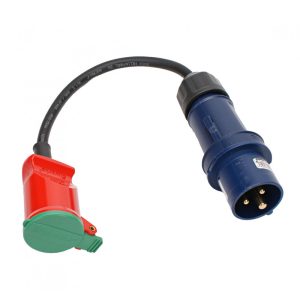 Adapter-kabel CEE han-DK hun