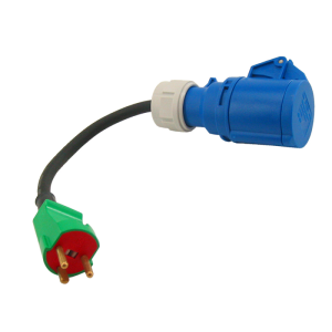 Adapter-kabel CEE hun-DK han
