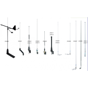 VHF antenne glasfiber 6 m kab