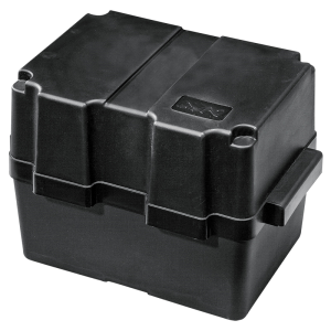 Batterikass sort i:280x195x230