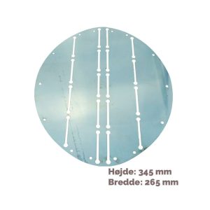 Stævnbeskytter plade 277x320