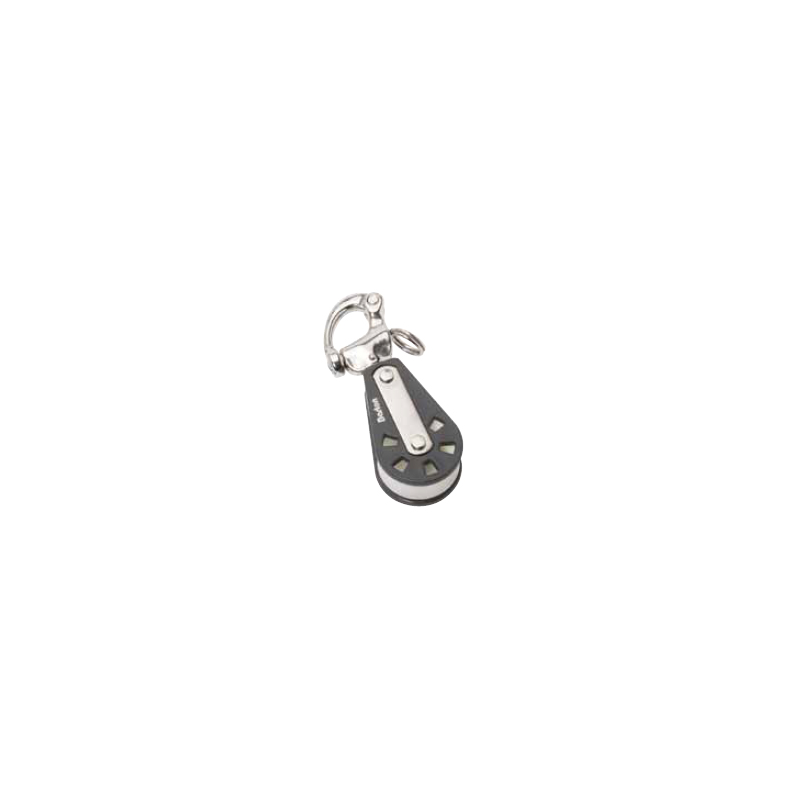 Blok m. karabinhage, 8mm 02140