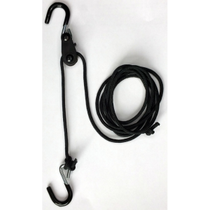 Blok med skralde og 2 kroge