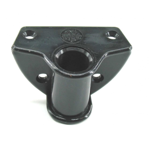 Bøsning sort delrin, vinkel