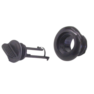 Bundprop,plast, 26,3 mm, hvid