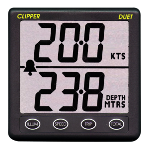 Clipper Duet, Log/ekkolod