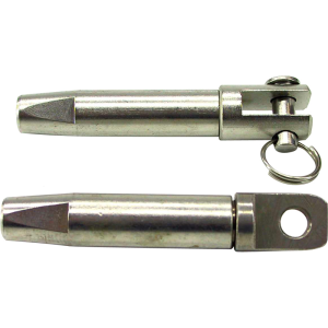 Endebeslag m. gaffel f/parafil