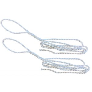 Fenderline, hvid, 6 mm, 2 meter 2 stk.