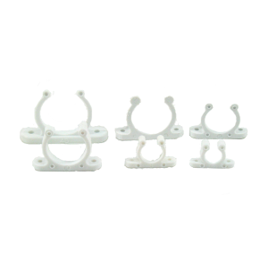 Fjederklemme 30 mm hvid