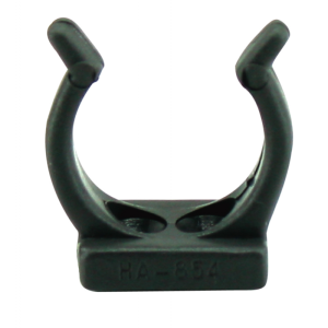 Fjederklemme 22 mm - 2 stk. sort