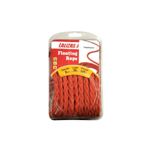 Flyde reb, orange, 8mm / 30m