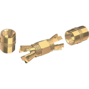 Forgyldt PL259 stik