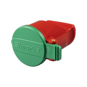 Forlængelsesled m.jord,rød/grøn