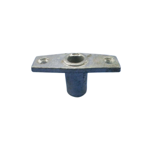 Bøsning galv. t/nedfældn, 13mm