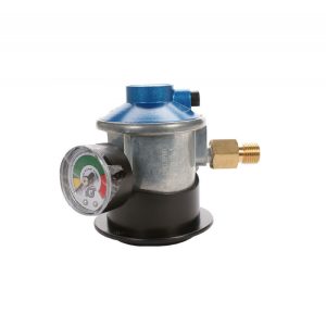 Gas regulator J. click on manom & 1/4"