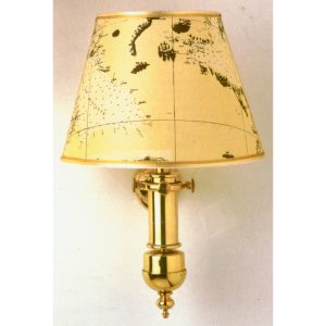 Gimbal lampe, el, med skærm