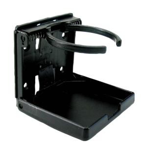 Glasholder justerbar, sort