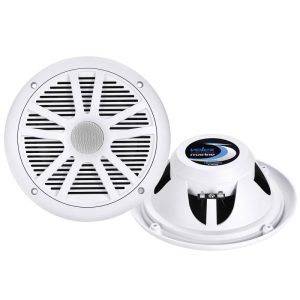 Højttaler marine, hvid, 6,5"