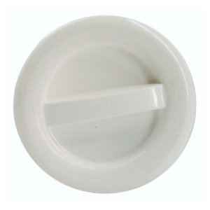 Inspektionsluge, hvid, 241 mm